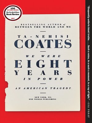 cover image of We Were Eight Years in Power